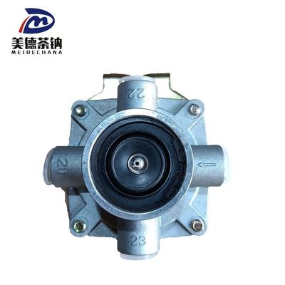 Voorziening van originele 6-poort airbrake relais klep 35A01-27010 voor Chinese bus en vrachtwagen