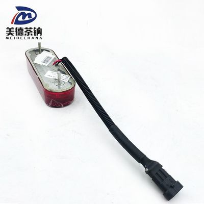 Voor een betere functionaliteit moet de standaard voor de achterste bovenprofielremlamp van de bus worden vastgesteld.