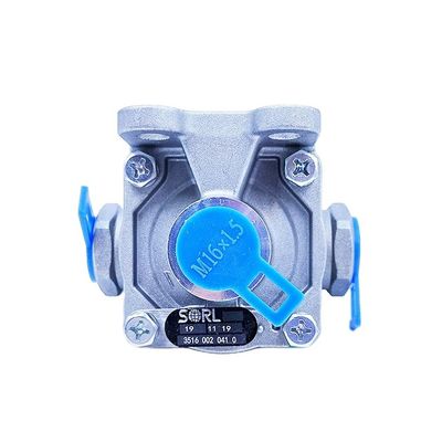 Standaardgrootte snel loslaten luchtklep 3516-10-00007 voor zwaar vrachtwagenremsystemen