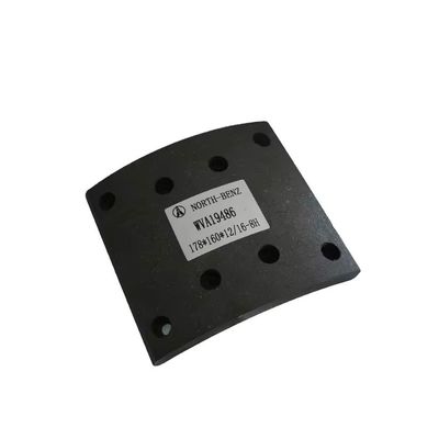 MP/31/1 Grauwe keramische remvoeringen voor zware vrachtwagens van OEM 19486 19487