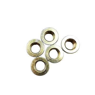 Hexagon flens slotmoer voor FAW Truck Carbon Yellow gegalvaniseerd staal Standard T32716T
