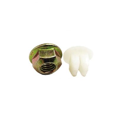 Zinkgeplatte hex gezaagde moerbindingen CQ32606 Standaard- en aangepaste lengteopties
