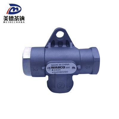 Oorspronkelijke 4342080290 Truck Spare Parts Air Brake Check Valve Tweerichting Valve voor Superior