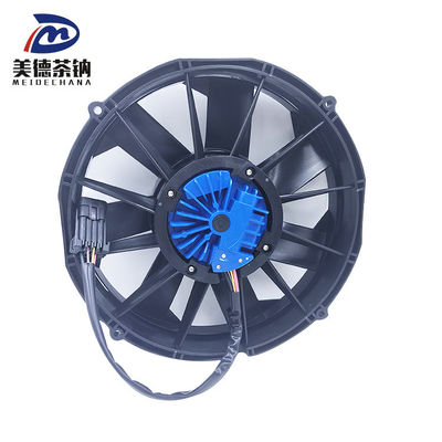 Zwarte borstelloze condensator ventilator radiator ventilator ATS ventilator 1300-81-00880 voor 24v Zhongtong Bus