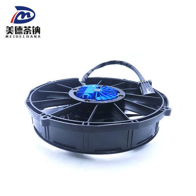 Zwarte borstelloze condensator ventilator radiator ventilator ATS ventilator 1300-81-00880 voor 24v Zhongtong Bus