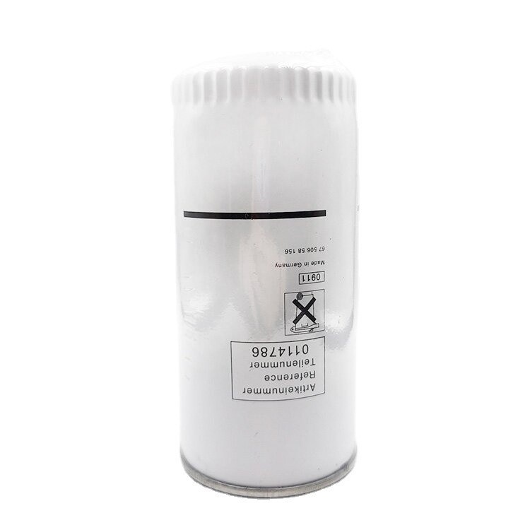 Dieselbrandstofsysteem Witte motoronderdelen Oliefilter voor voertuigtruck