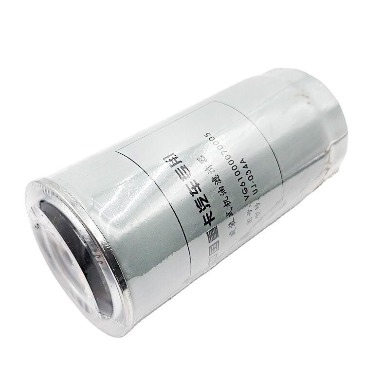 Truck model HOWO Sinotruck oliefilter met en direct filterpapier