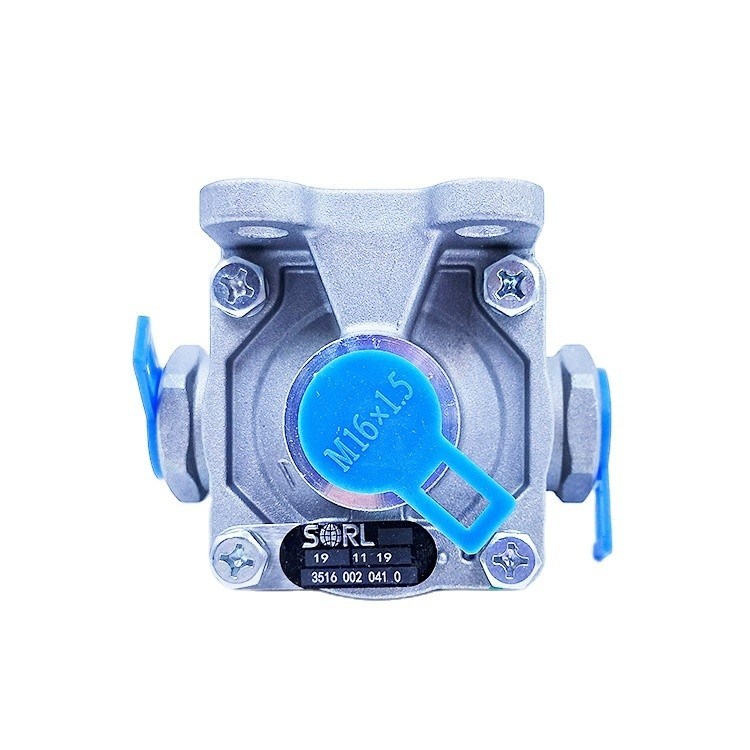 Standaardgrootte snel loslaten luchtklep 3516-10-00007 voor zwaar vrachtwagenremsystemen